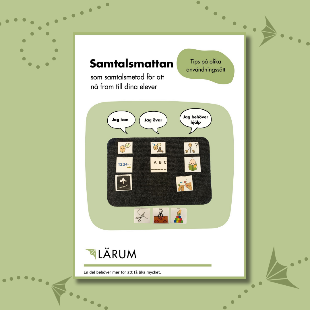 Pärmbilden för Samtalsmattan - handledning