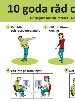 Pärmbilden för 10 goda råd om internet